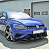 MAXTON LIP DELANTERO V.2 PARA GOLF R MK7 NEGRO BRILLANTE