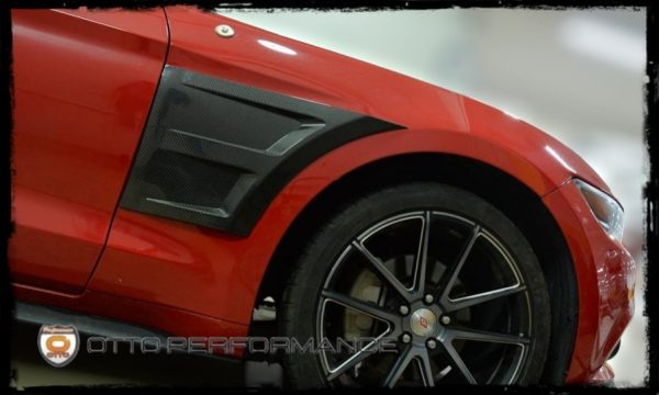 FIBRA DE CARBONO TOMAS LATERALES DELANTERAS MUSTANG 2015-2020 - Imagen 2