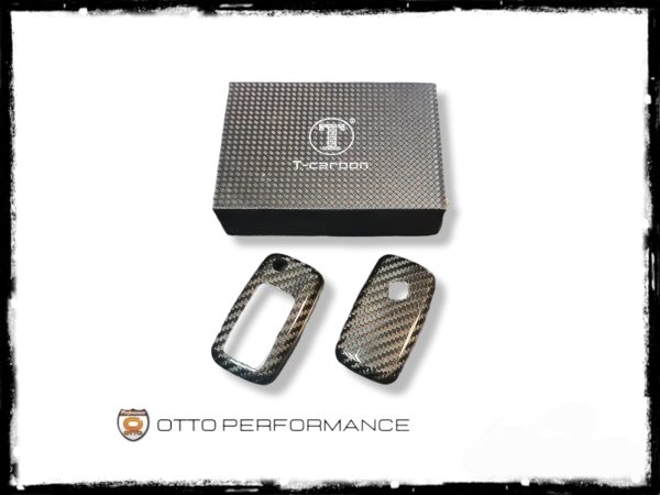 T-CARBON CUBRE LLAVE DE FIBRA DE CARBONO DE 3 BOTONES AUDI,SEAT o VW - Imagen 3