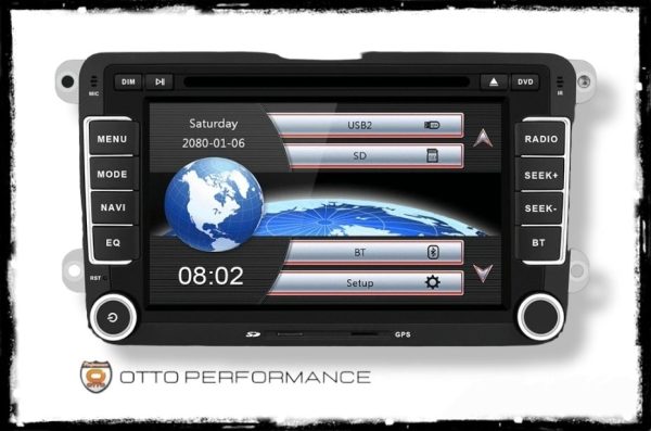 REPRODUCTOR RADIO DVD GPS PARA GOLF MK5/6