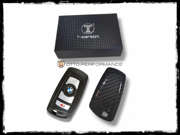 T-CARBON CUBRE LLAVE DE FIBRA DE CARBONO BMW SERIE 1-7 - Imagen 2