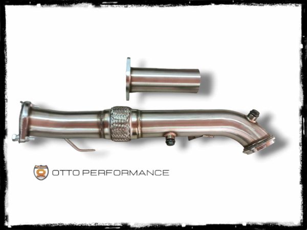 AS PERFORMANCE DOWNPIPE ACERO INOXIDABLE DE 3″ PARA MOTOR 2.0 TURBO FOCUS MK3 ST