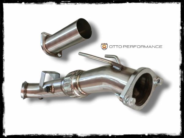 AS PERFORMANCE DOWNPIPE ACERO INOXIDABLE DE 3″ PARA MOTOR 2.0 TURBO FOCUS MK3 ST - Imagen 3