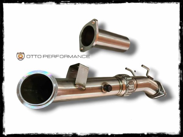 AS PERFORMANCE DOWNPIPE ACERO INOXIDABLE DE 3″ PARA MOTOR 2.0 TURBO FOCUS MK3 ST - Imagen 4