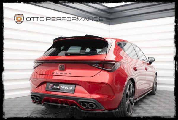 MAXTON DIFUSOR TRASERO CON BARRAS VERTICALES CUPRA LEON 2021 + - Imagen 3