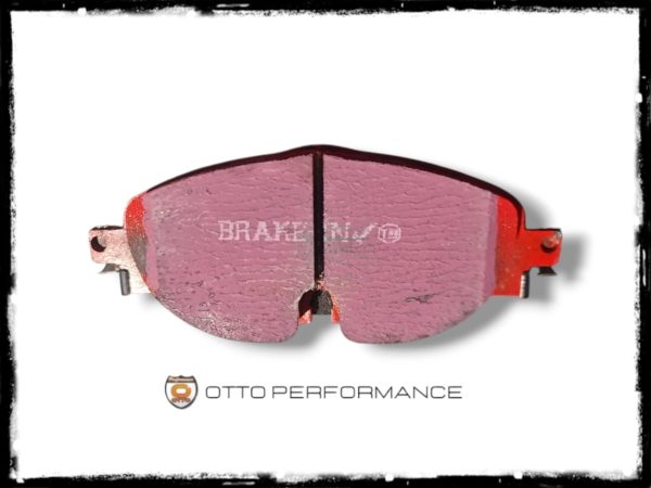 EBC KIT DE BALATAS DELANTERAS PERFORMANCE ROJAS (312mm-288mm) - Imagen 4